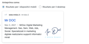 annuncio google MrDOC